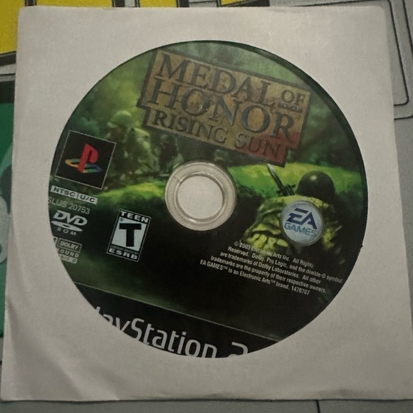 Medal of Honor Rising Sun for PlayStation 2 - Picture 1 of 3